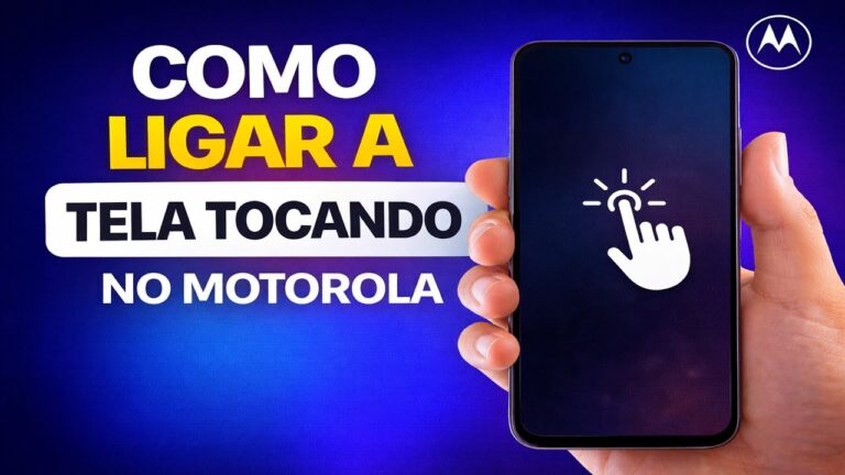 COMO LIGAR A TELA TOCANDO NO MOTOROLA COMO LIGAR A TELA TOCANDO NO MOTOROLA