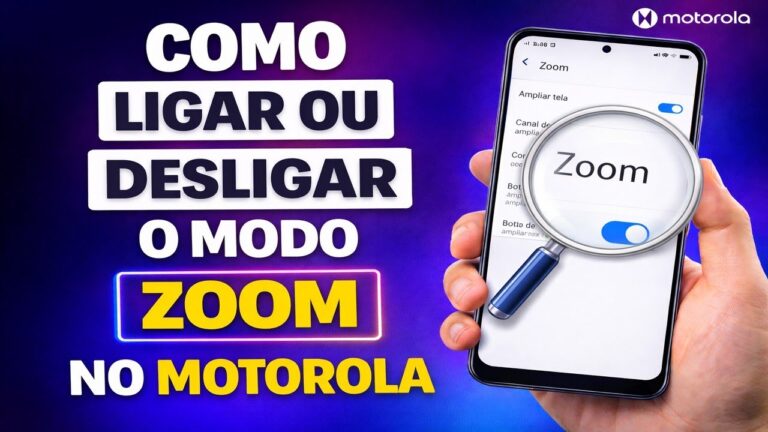 COMO LIGAR OU DESLIGAR O MODO ZOOM NO MOTOROLA COMO LIGAR OU DESLIGAR O MODO ZOOM NO MOTOROLA