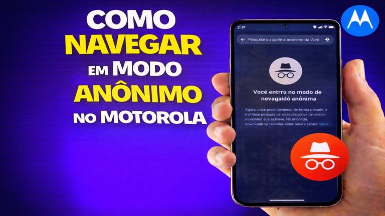 COMO NAVEGAR EM MODO ANÔNIMO NO MOTOROLA