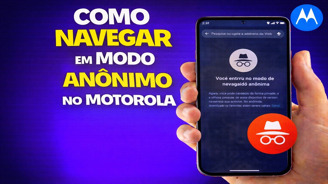 COMO NAVEGAR EM MODO ANÔNIMO NO MOTOROLA