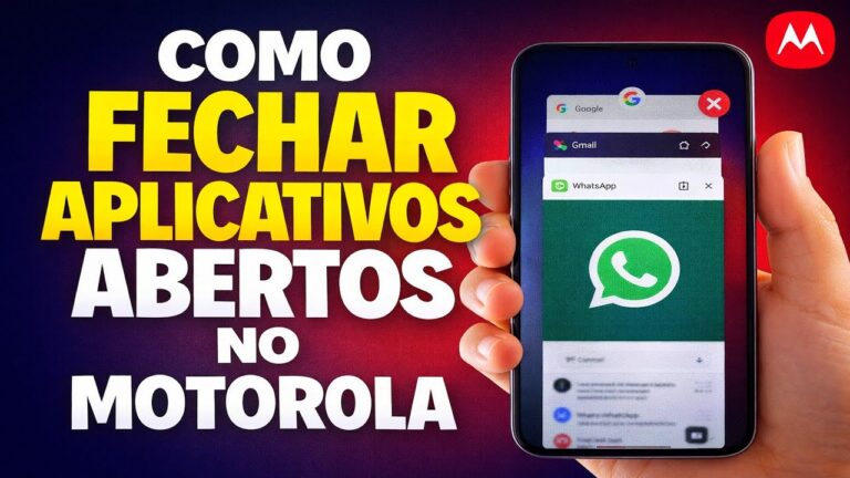 COMO FECHAR APLICATIVOS ABERTOS NO MOTOROLA