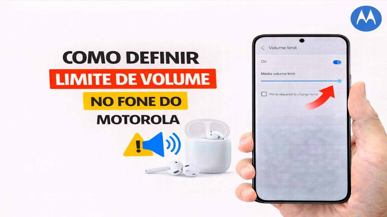 COMO DEFINIR LIMITE DE VOLUME NO FONE DO MOTOROLA