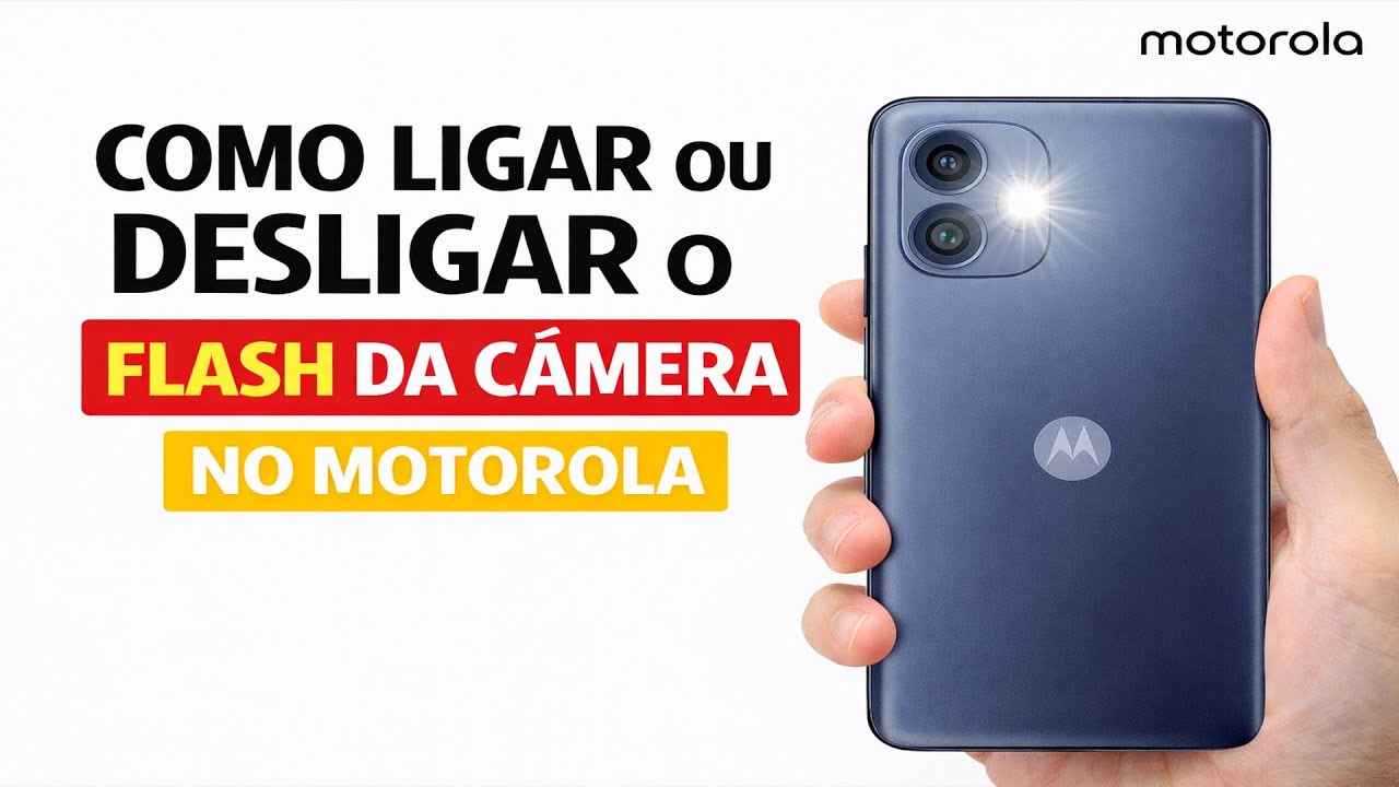 COMO LIGAR OU DESLIGAR O FLASH DA CÂMERA NO MOTOROLA