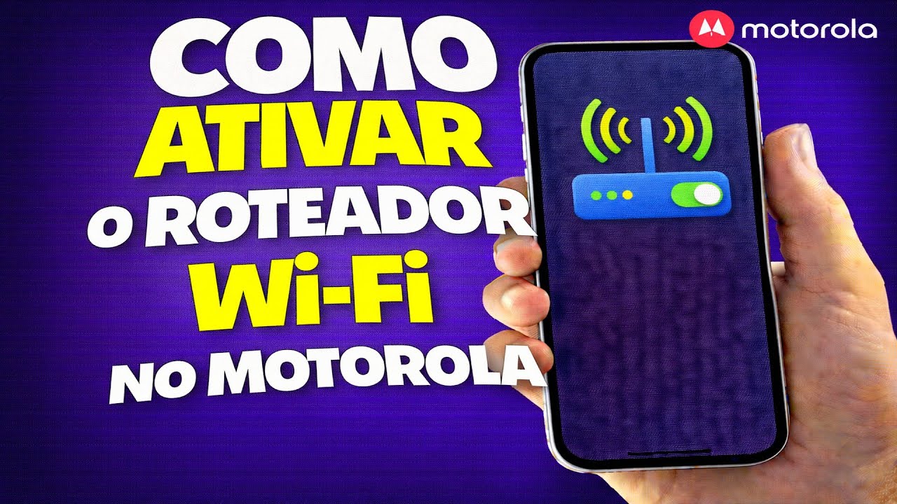 COMO ATIVAR O ROTEADOR WI FI NO MOTOROLA