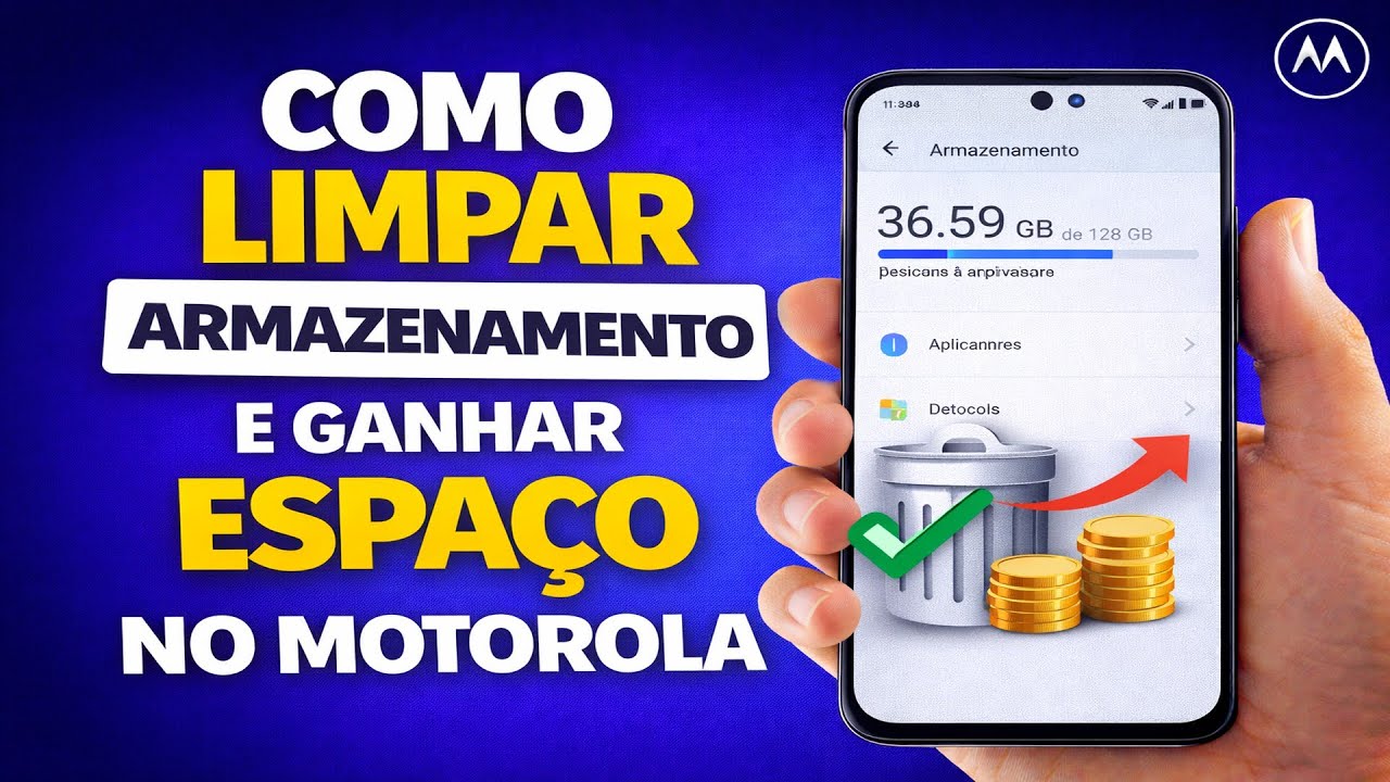 COMO LIMPAR ARMAZENAMENTO E GANHAR ESPAÇO NO MOTOROLA