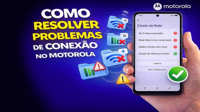 COMO RESOLVER PROBLEMAS DE CONEXÃO NO MOTOROLA COMO RESOLVER PROBLEMAS DE CONEXÃO NO MOTOROLA