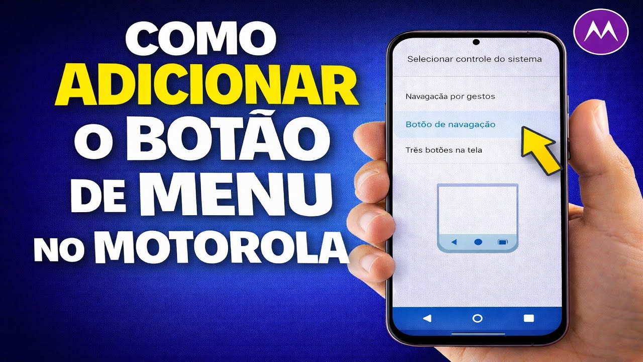 COMO ADICIONAR O BOTÃO DE MENU NO MOTOROLA