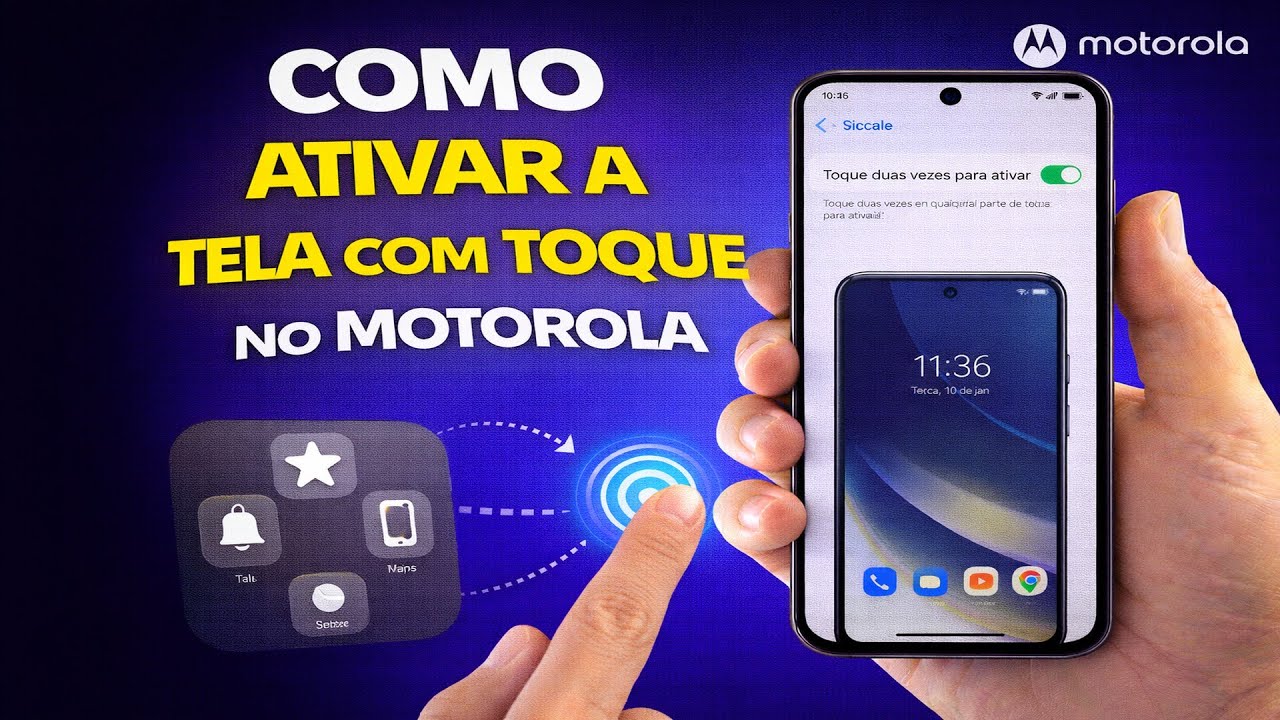 COMO ATIVAR A TELA COM TOQUE NO MOTOROLA