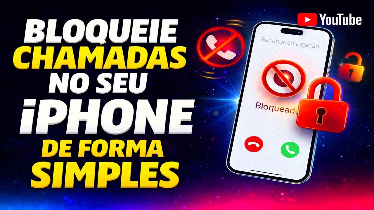 BLOQUEIE CHAMADAS NO SEU IPHONE DE FORMA SIMPLES
