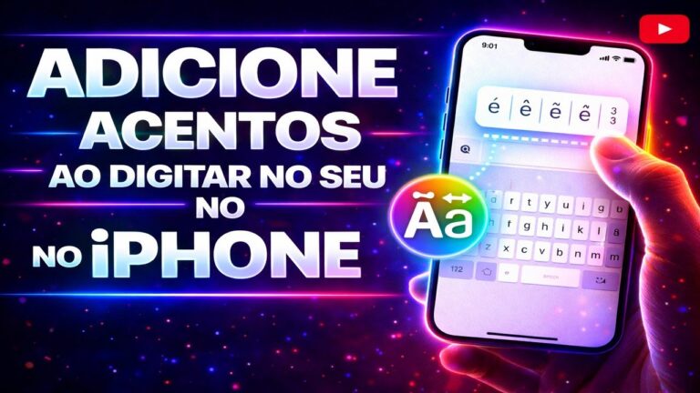 ADICIONE ACENTOS AO DIGITAR NO SEU IPHONE AGORA