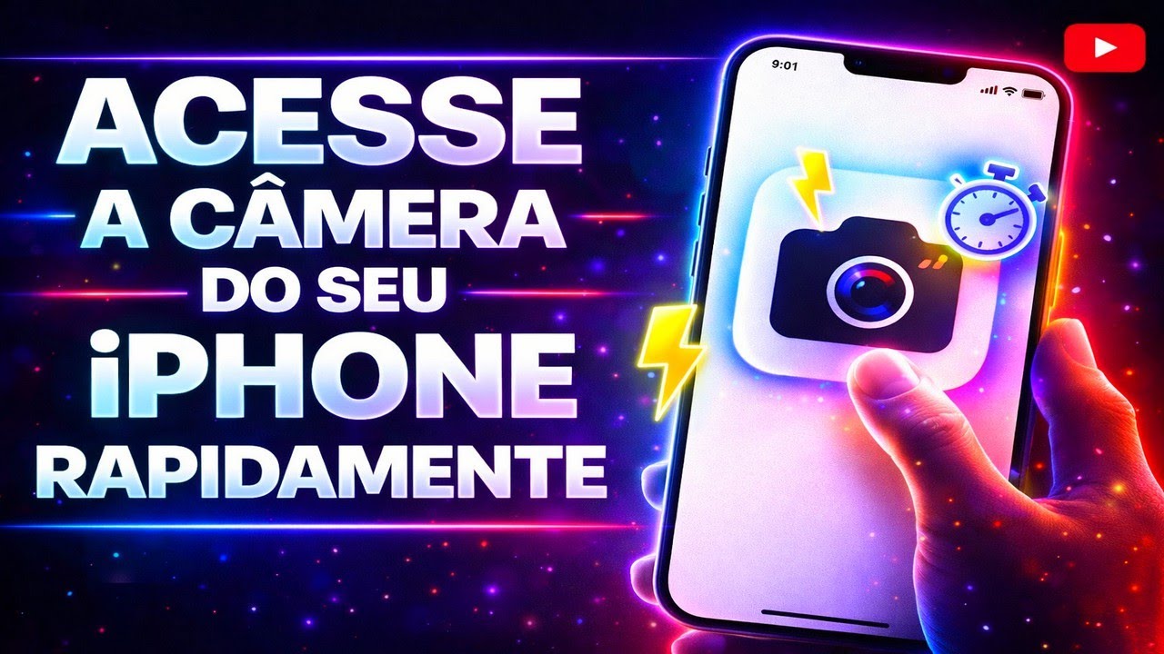 ACESSE A CÂMERA DO SEU IPHONE RAPIDAMENTE