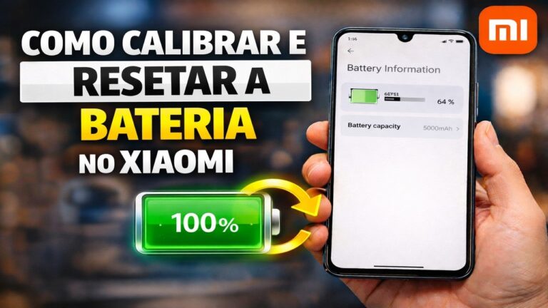 COMO CALIBRAR E RESETAR A BATERIA NO XIAOMI