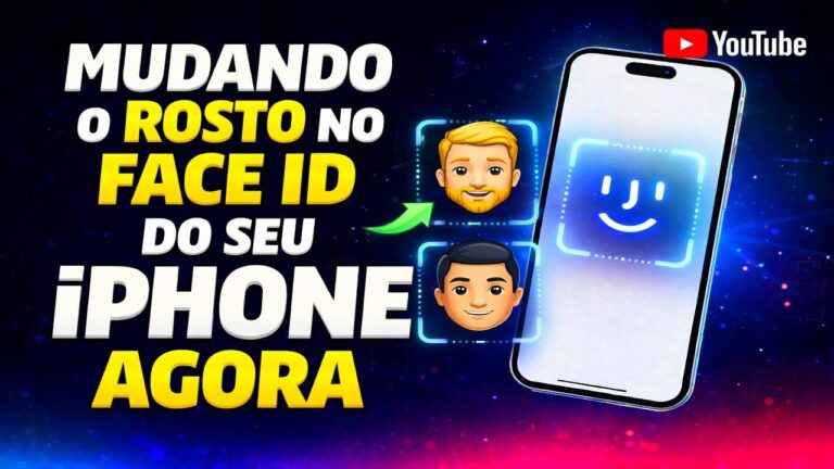 MUDANDO O ROSTO NO FACE ID DO SEU IPHONE