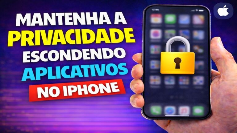 MANTENHA A PRIVACIDADE ESCONDENDO APLICATIVOS NO IPHONE