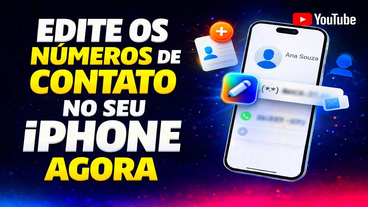 EDITE OS NÚMEROS DE CONTATO NO SEU IPHONE AGORA