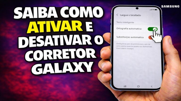 SAIBA COMO ATIVAR E DESATIVAR O CORRETOR GALAXY