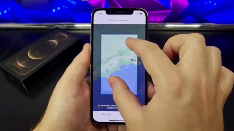 USE O GPS NO SEU IPHONE SEM PRECISAR DE INTERNET