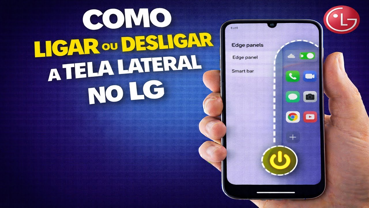 COMO LIGAR OU DESLIGAR A TELA LATERAL NO LG