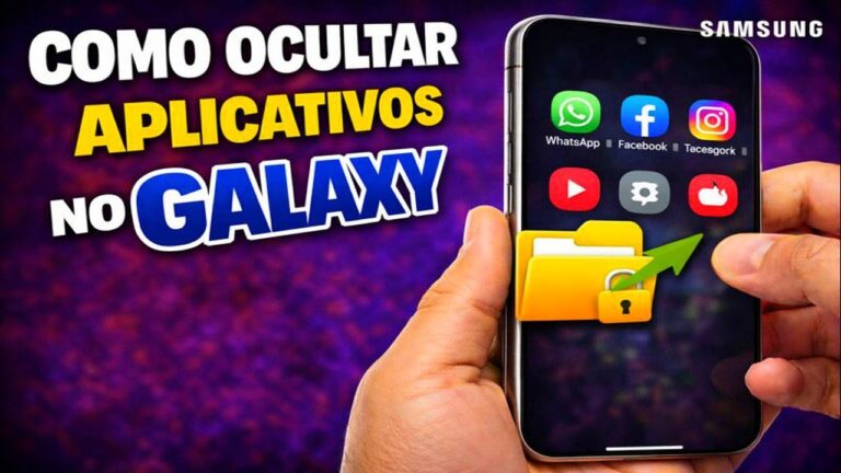 COMO OCULTAR APLICATIVOS NO GALAXY