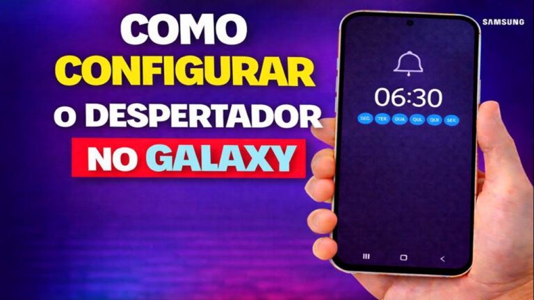COMO CONFIGURAR O DESPERTADOR NO GALAXY