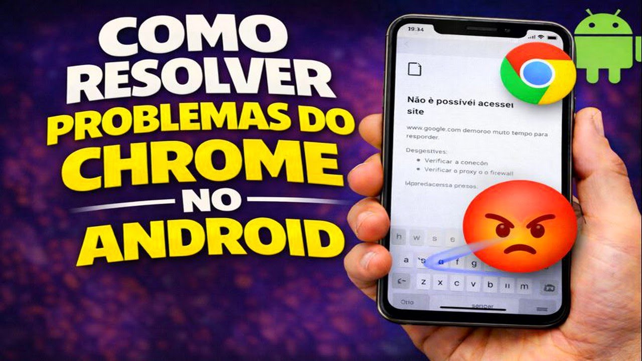 COMO RESOLVER PROBLEMAS DO CHROME NO ANDROID