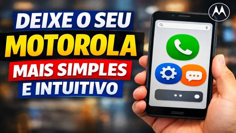 DEIXE O SEU MOTOROLA MAIS SIMPLES E INTUITIVO