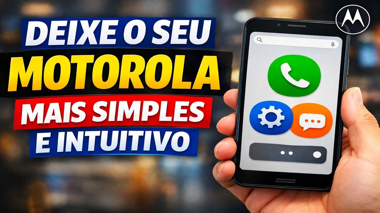 DEIXE O SEU MOTOROLA MAIS SIMPLES E INTUITIVO