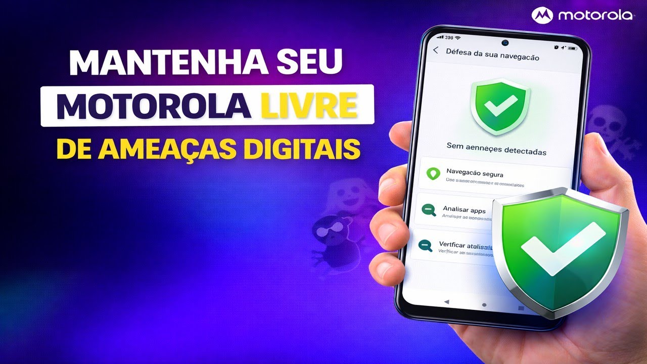 MANTENHA SEU MOTOROLA LIVRE DE AMEAÇAS DIGITAIS