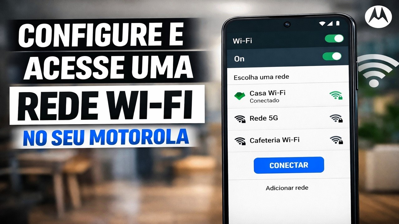 CONFIGURE E ACESSE UMA REDE WI FI NO SEU MOTOROLA