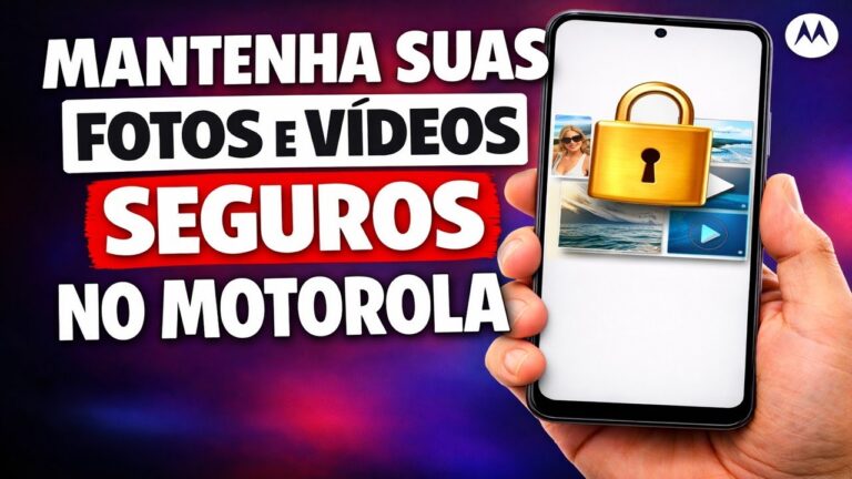 MANTENHA SUAS FOTOS E VÍDEOS SEGUROS NO MOTOROLA