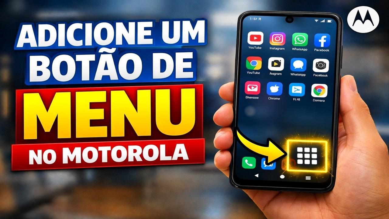 ADICIONE UM BOTÃO DE MENU PARA SEUS APLICATIVOS NO MOTOROLA