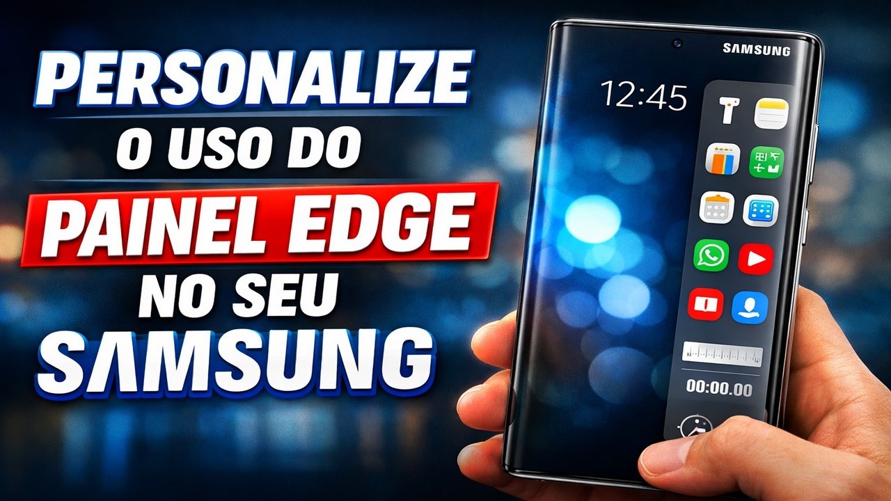 PERSONALIZE O USO DO PAINEL EDGE NO SEU SAMSUNG