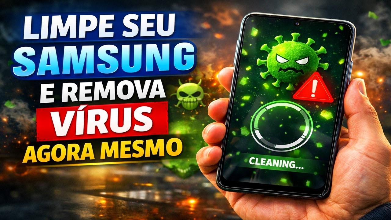 LIMPE SEU SAMSUNG E REMOVA VÍRUS AGORA MESMO