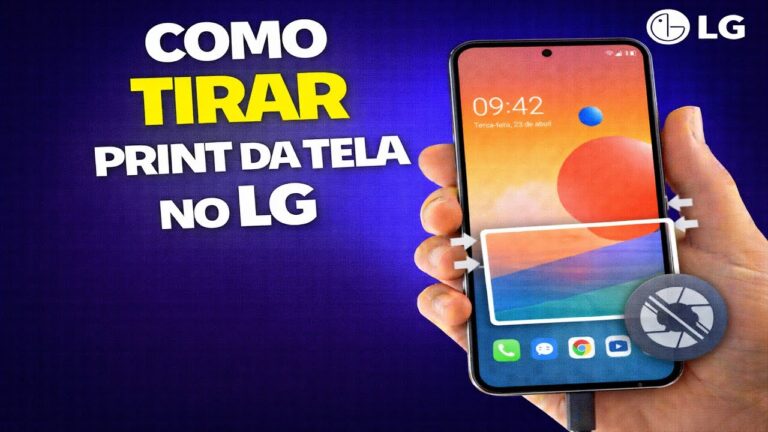 COMO TIRAR PRINT DA TELA NO LG