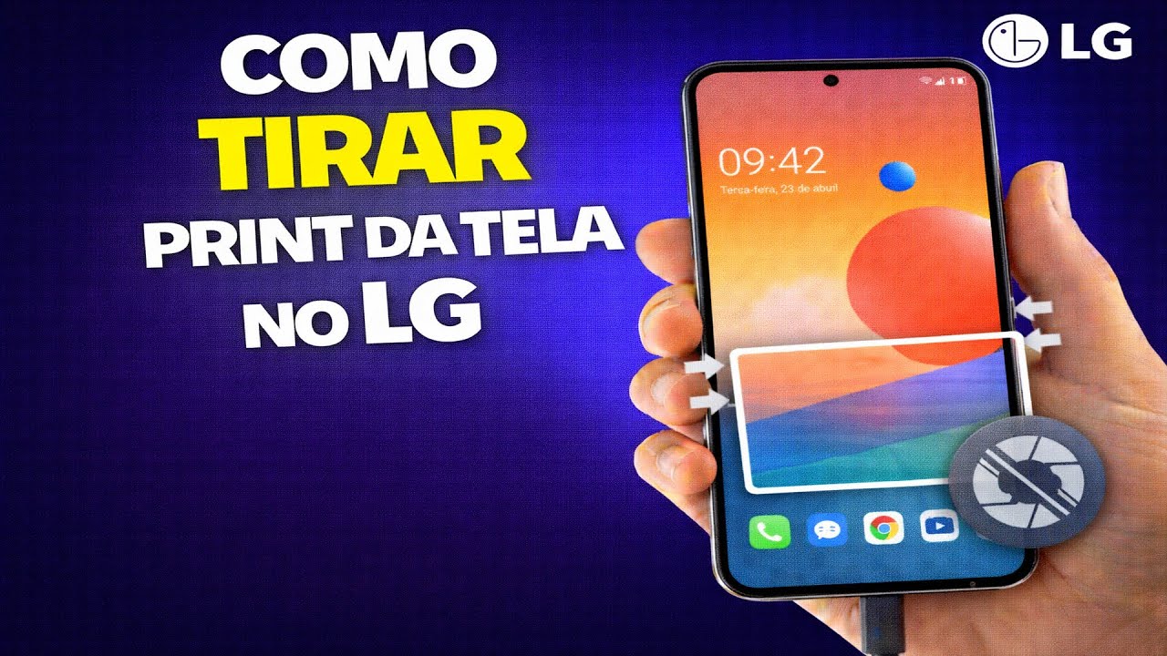 COMO TIRAR PRINT DA TELA NO LG