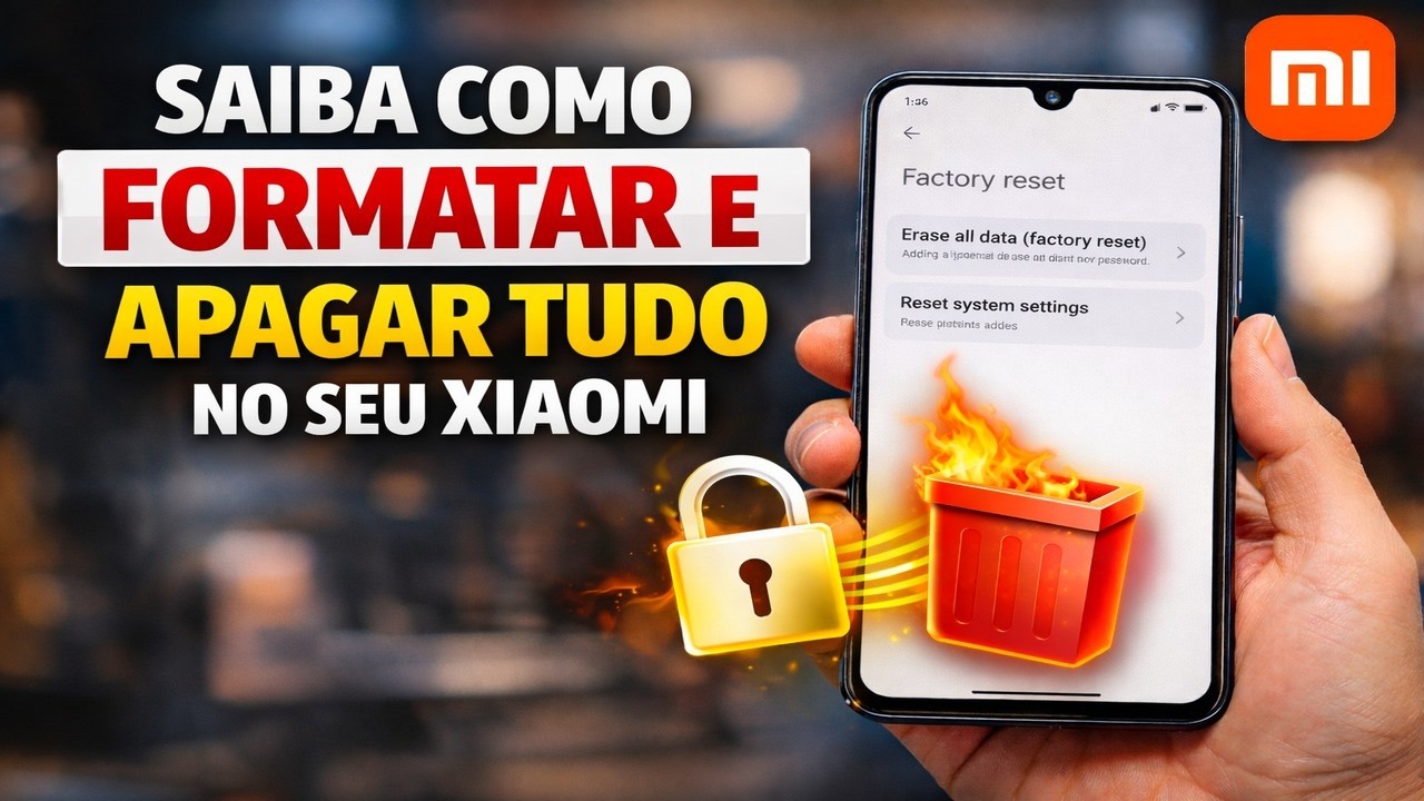 SAIBA COMO FORMATAR E APAGAR TUDO NO SEU XIAOMI