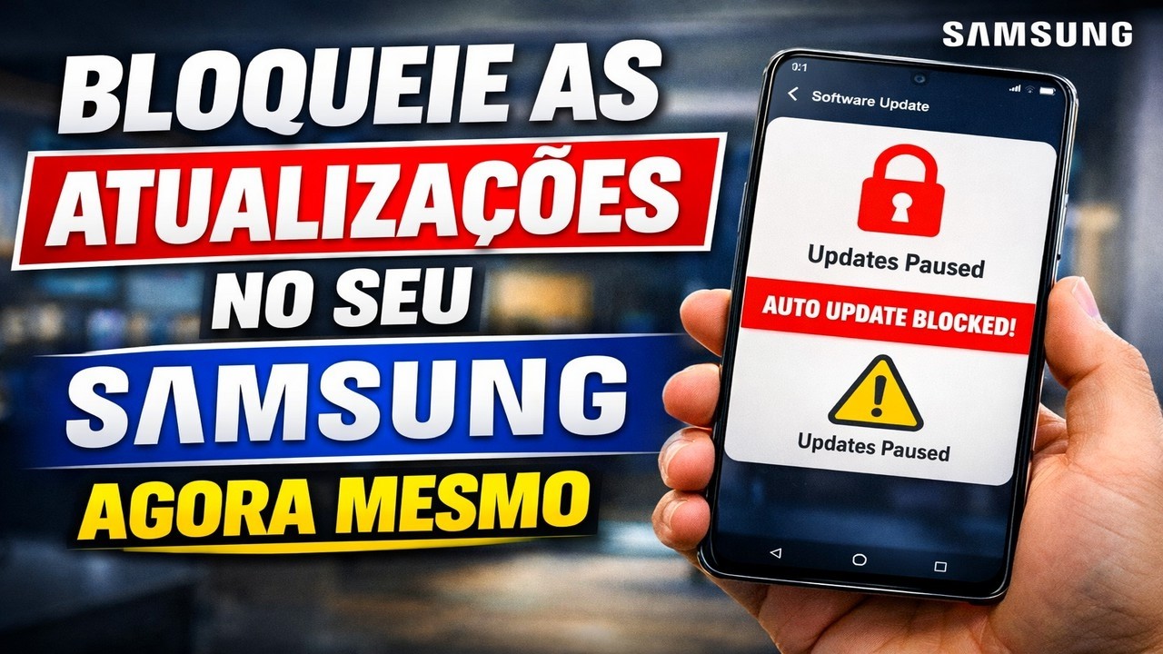 BLOQUEIE AS ATUALIZAÇÕES NO SEU SAMSUNG AGORA MESMO