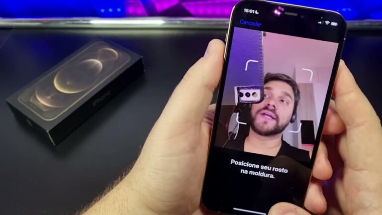 ░ Colocar Senha e Face ID no iPhone Passo a Passo