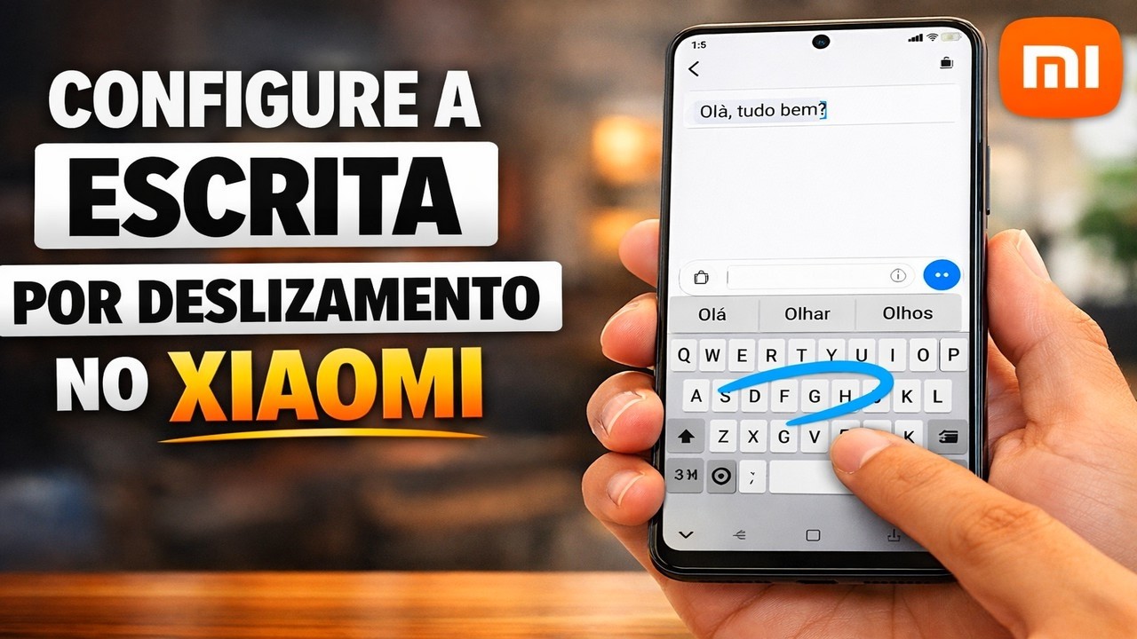 CONFIGURE A ESCRITA POR DESLIZAMENTO NO XIAOMI