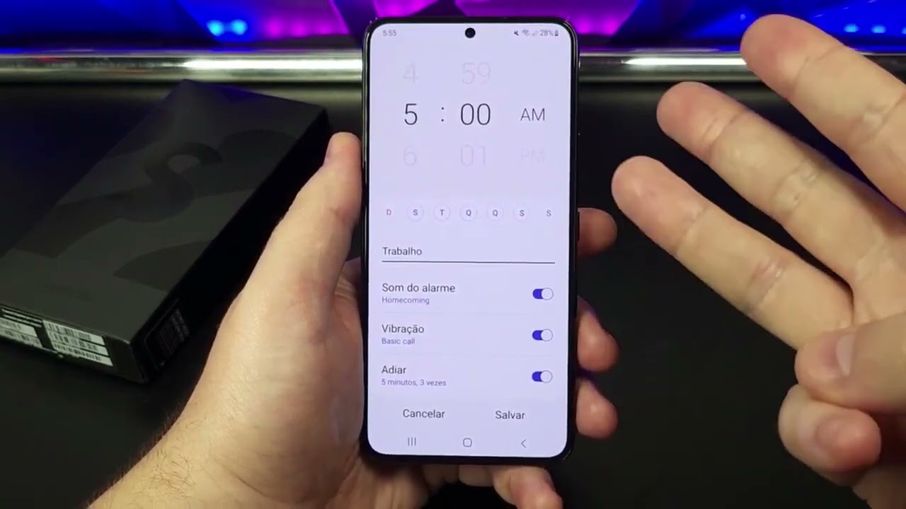 ░ Configurar o Despertador no Samsung Galaxy Passo a Passo