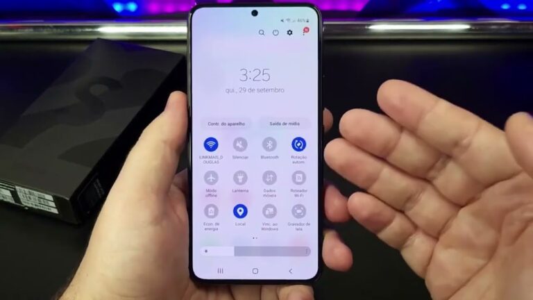 ■ Ligar ou Desligar a Lanterna no Samsung Galaxy