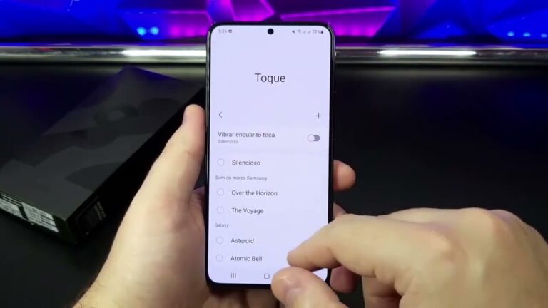 ■ Alterar o Toque de Chamadas e Notificações no Samsung Galaxy
