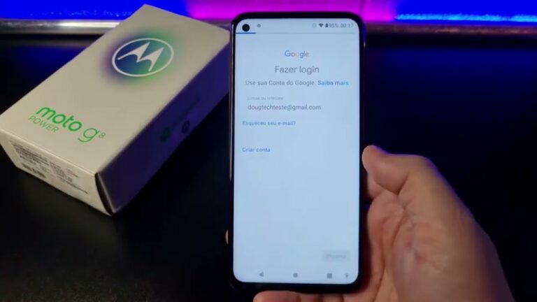 ░ Como Gerenciar a Conta Google no Seu Motorola