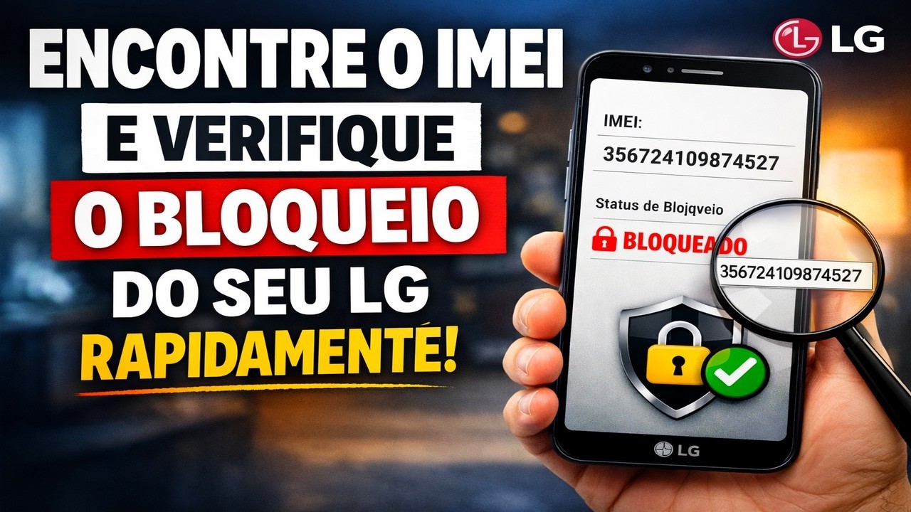 ENCONTRE O IMEI E VERIFIQUE O BLOQUEIO DO SEU LG RAPIDAMENTE