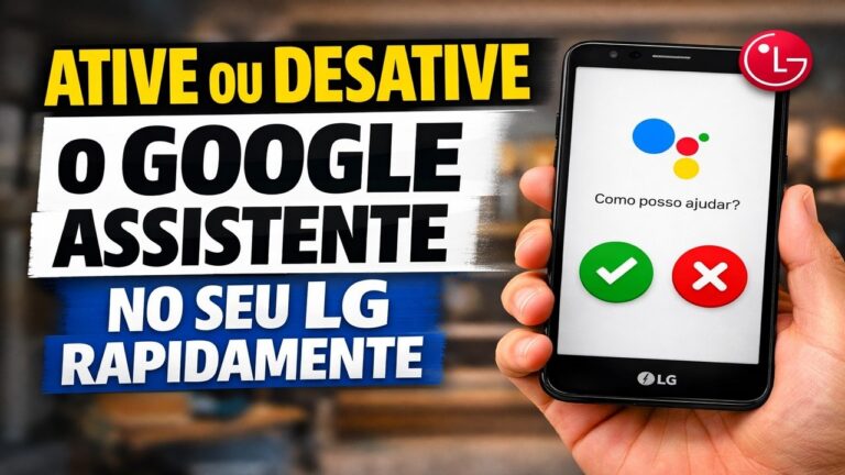 ATIVE OU DESATIVE O GOOGLE ASSISTENTE NO SEU LG RAPIDAMENTE ATIVE OU DESATIVE O GOOGLE ASSISTENTE NO SEU LG RAPIDAMENTE