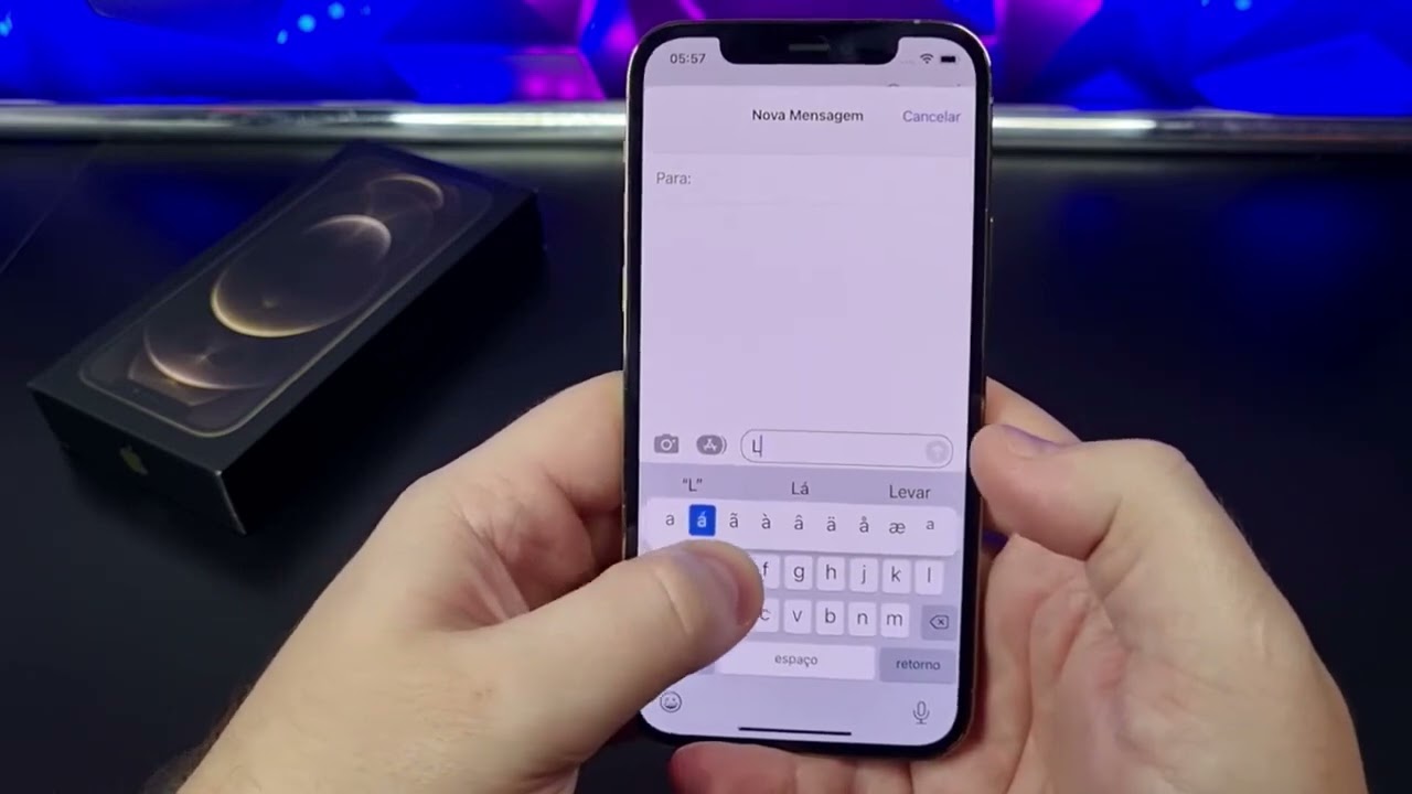► Colocar Acentos ao Digitar no iPhone Passo a Passo