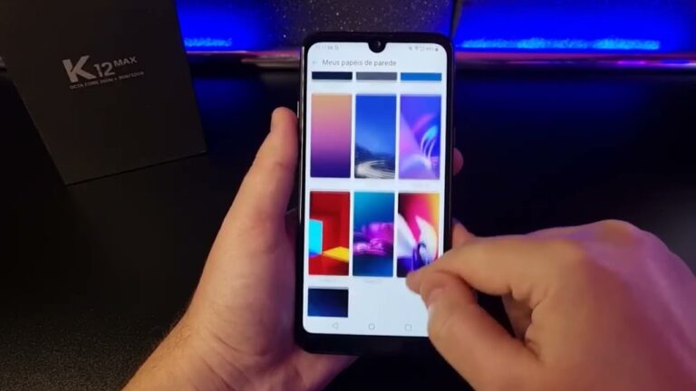 ► Personalizando o fundo de tela no LG Papel de Parede