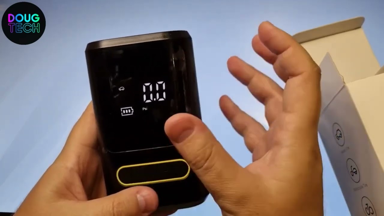 COMO USAR MINI COMPRESSOR DE AR PORTÁTIL PARA PNEUS