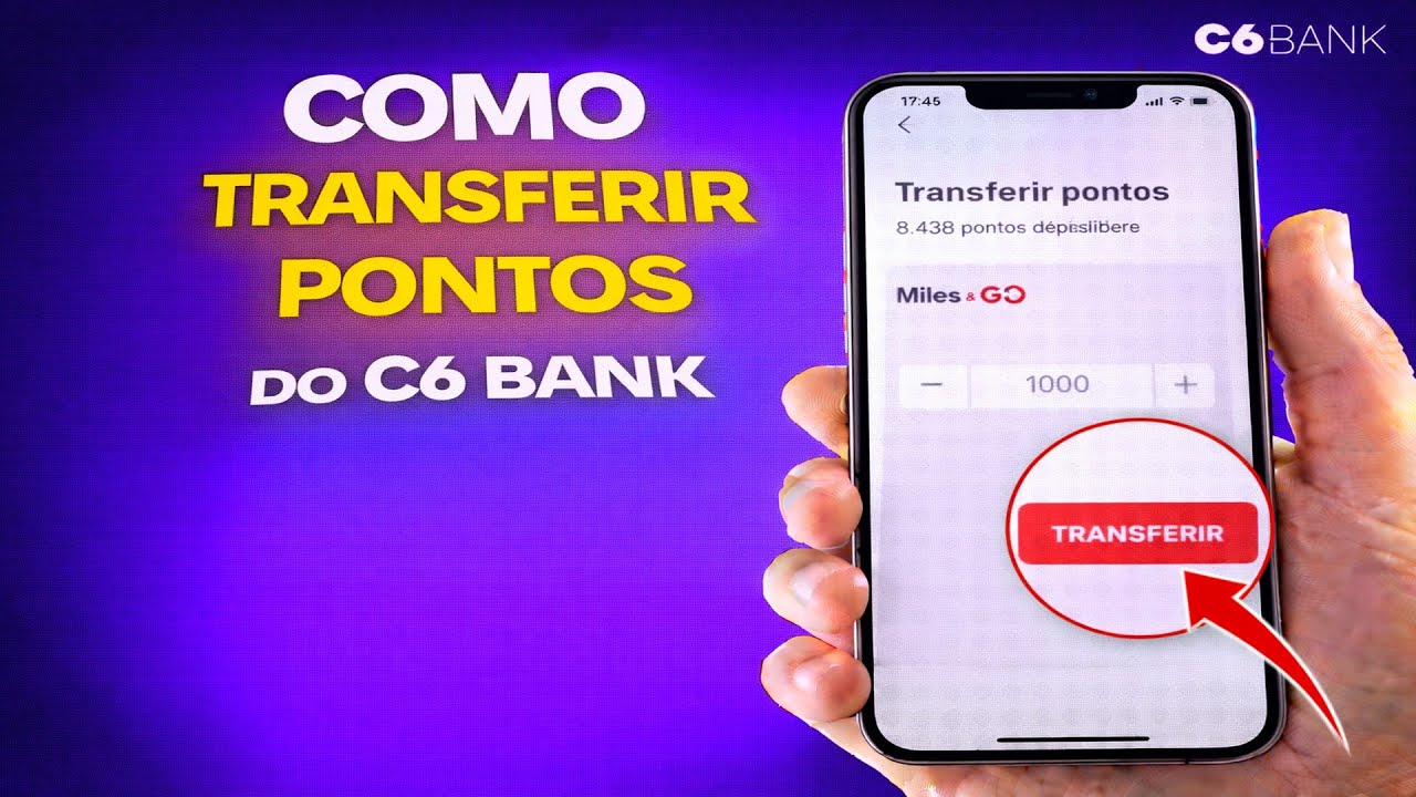 COMO TRANSFERIR PONTOS DO C6 BANK