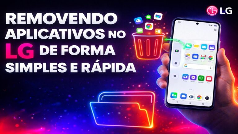 Removendo aplicativos no LG de forma simples e rápida